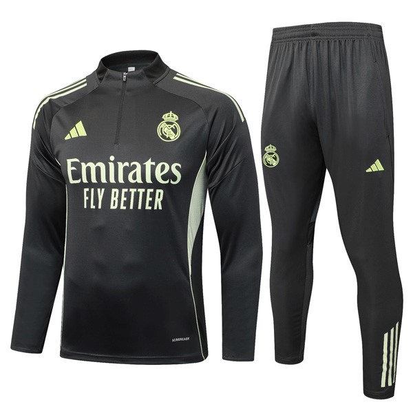 Sudadera De Training Real Madrid 2025-2026 Gris